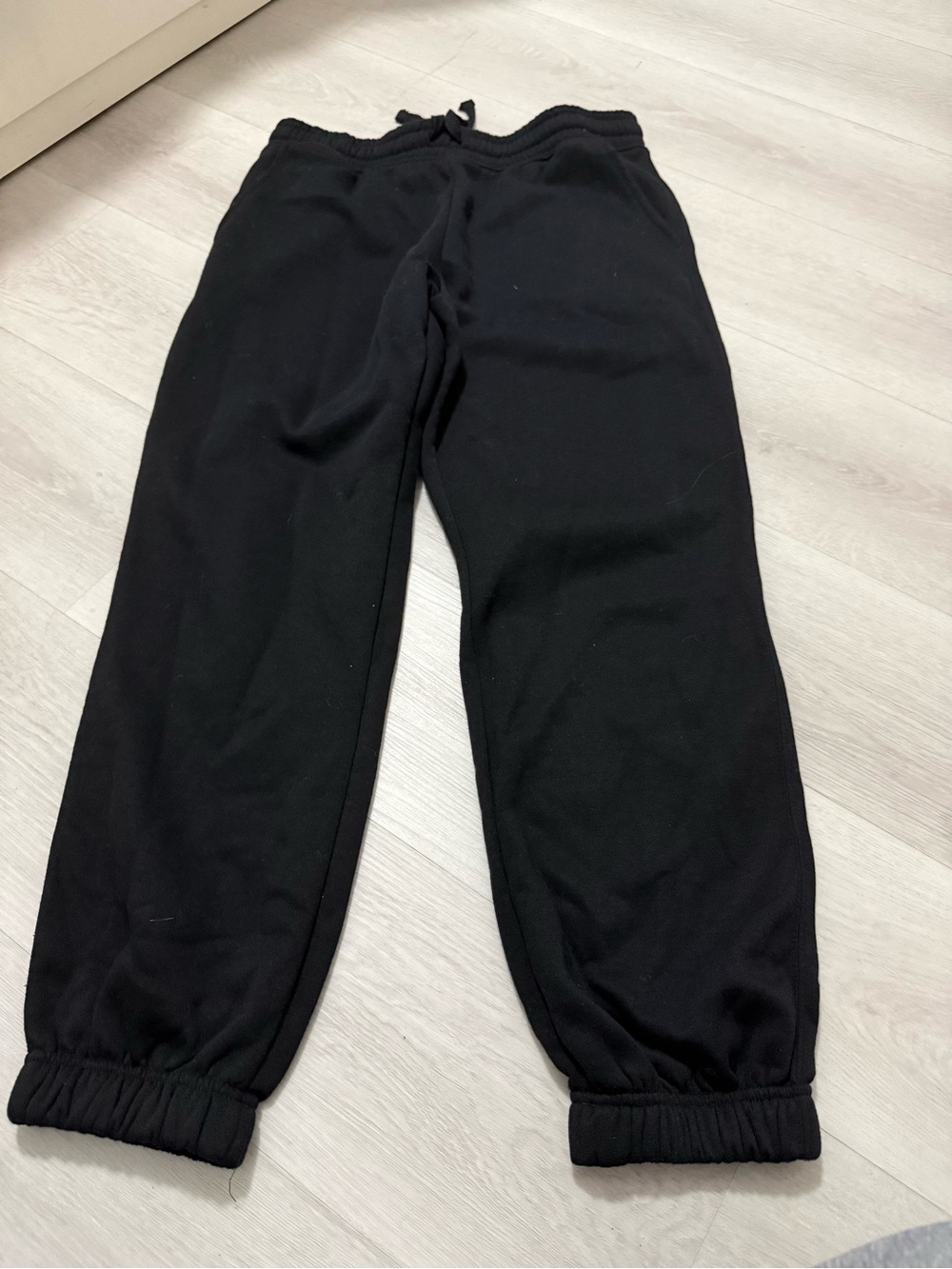 Primark Black womens Track Joggers with Drawstring